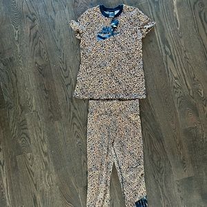 Nike womens leopard co-ord set